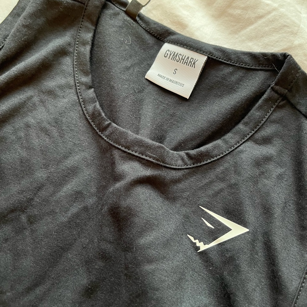 Black Gymshark Tank